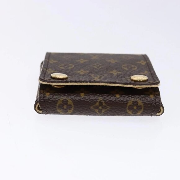 LOUIS VUITTON Monogram Jewelry Case Jewelry Box LV Auth 138582 - Picture 7 of 16